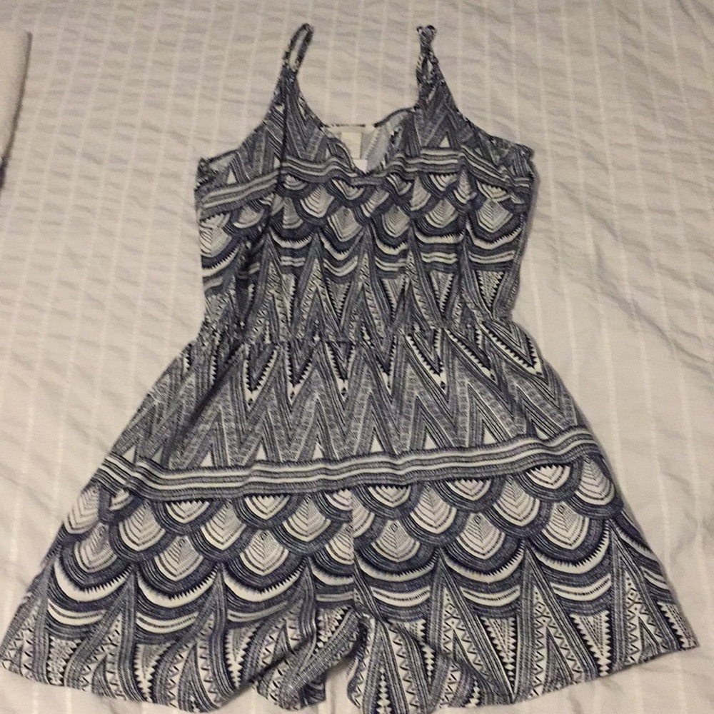 H&M printed romper